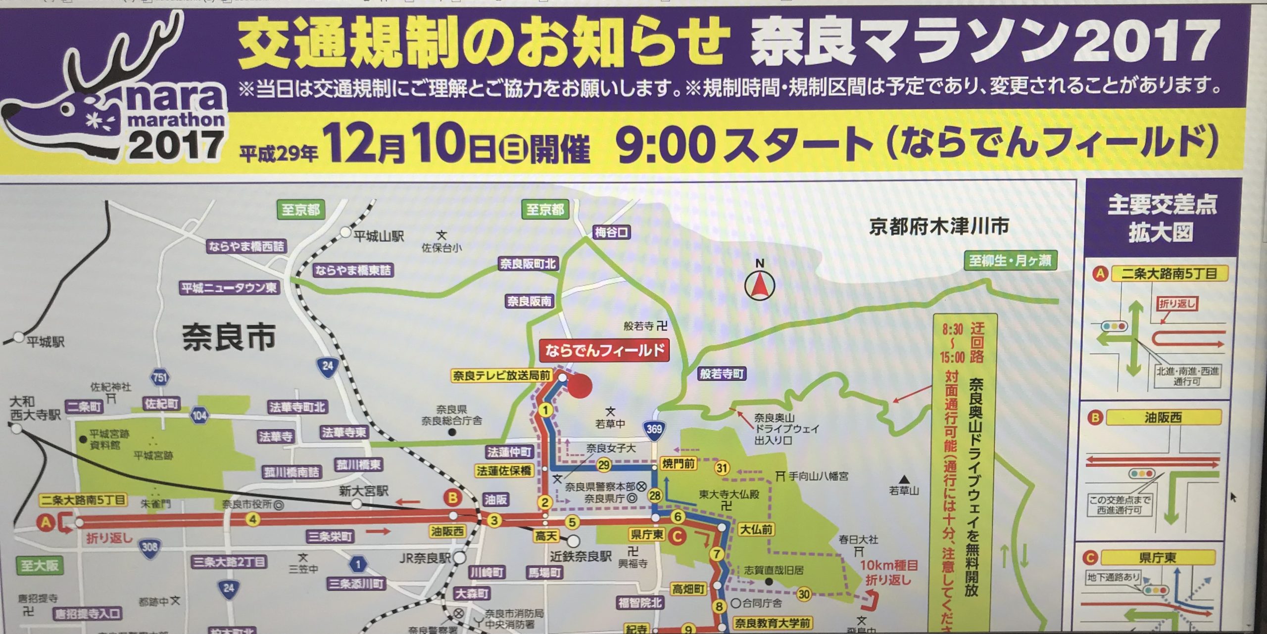 奈良マラソン2017