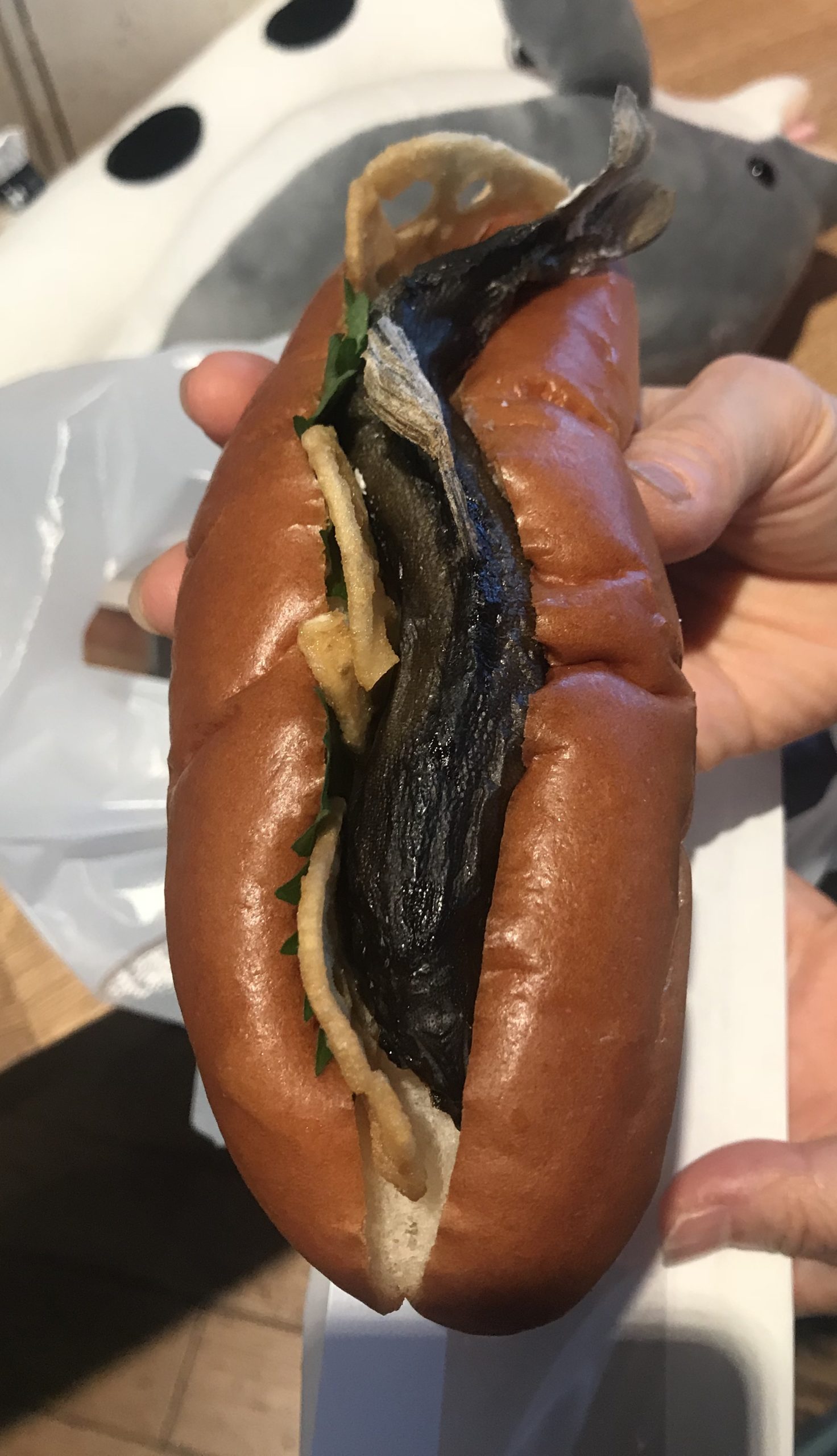 鮎  バーガー