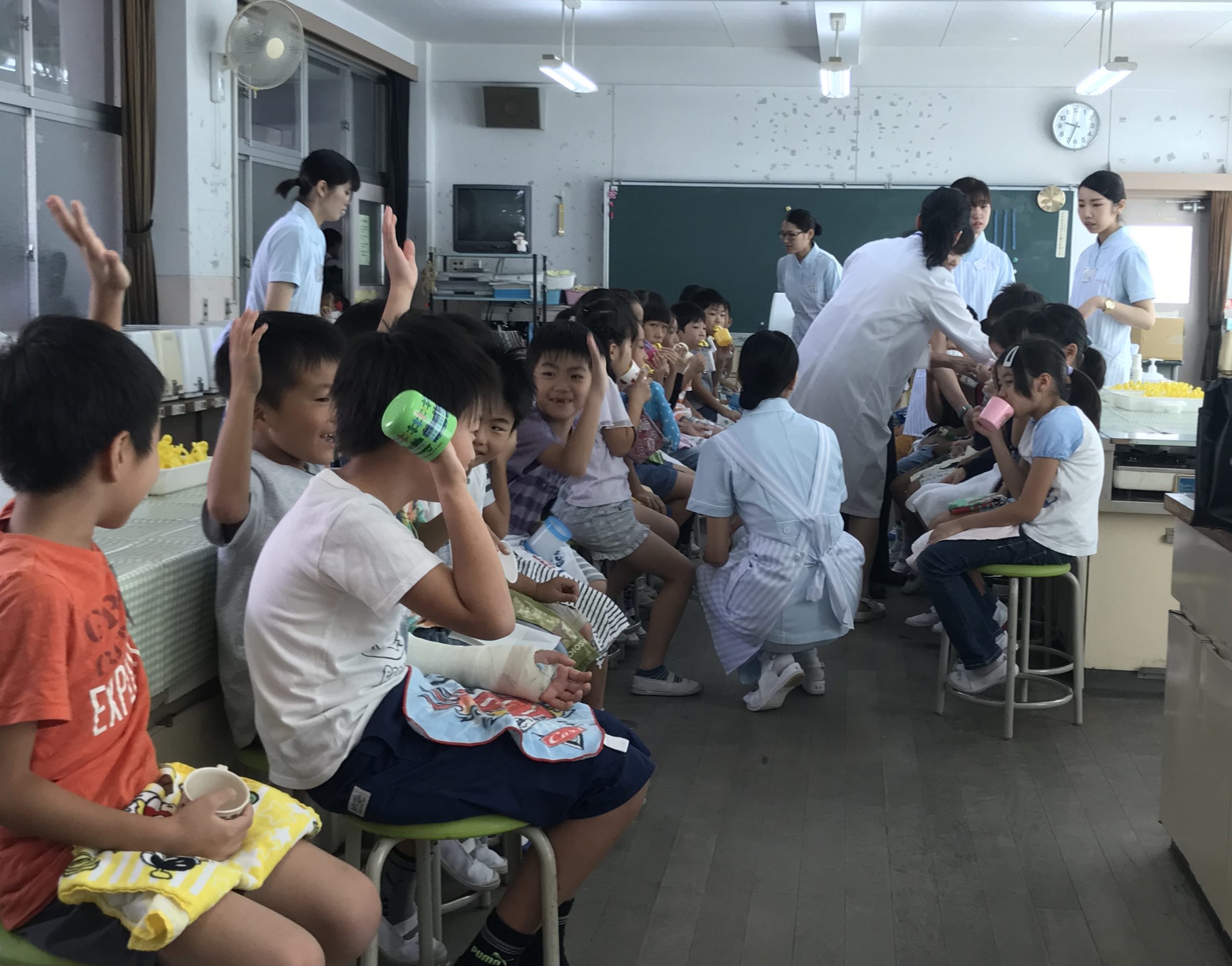 フッ素塗布