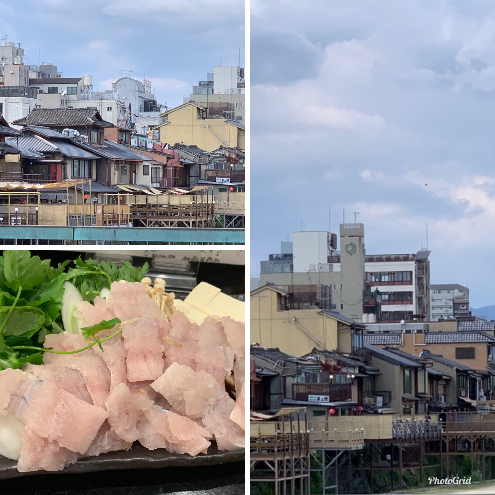 京都  鴨川  床料理