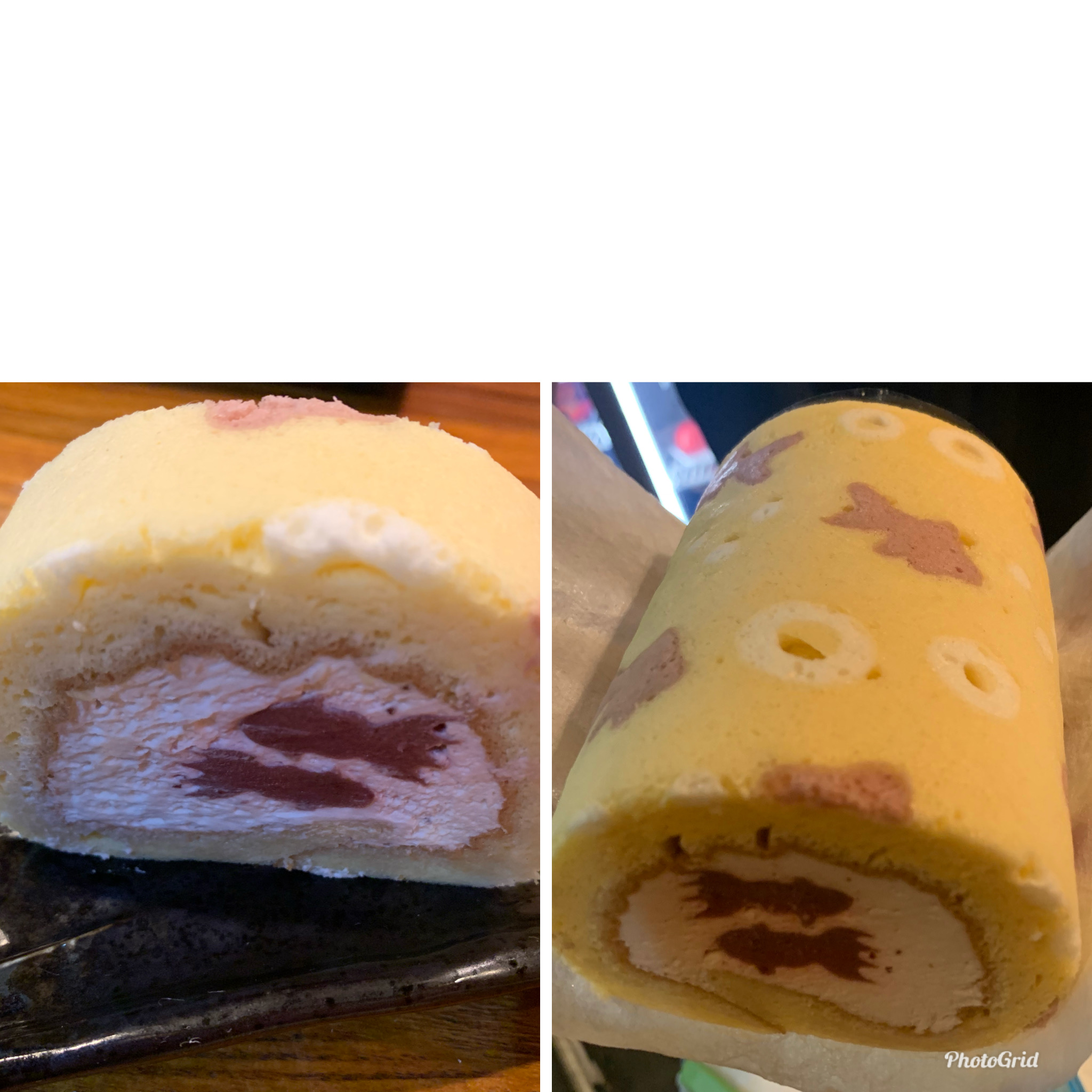 金魚のロールケーキ
