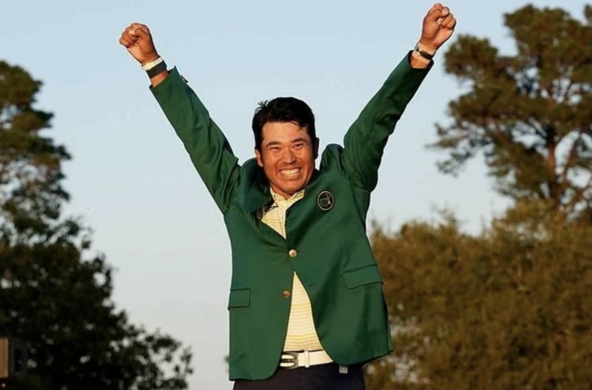 松山　英樹　マスターズ優勝